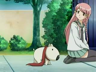Yuuna och hund